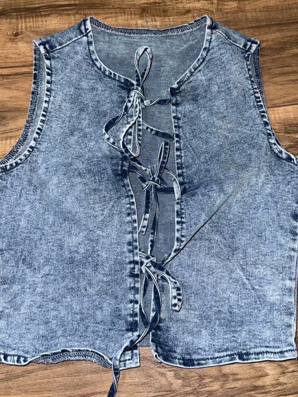 “Denim” Vest Top Size Xs